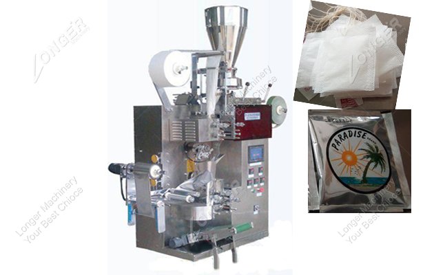 Commerical Tea Bagging Machine|Double Layer Tea Pod Packing Machine