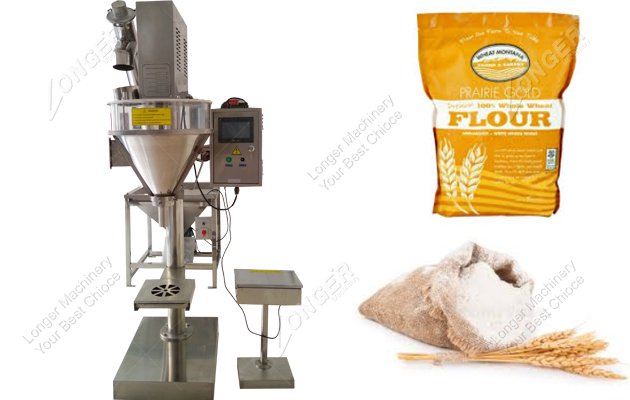 Semi Automatic Wheat Flour Packing Machine For Sale 