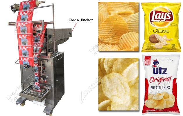 Chain Bucket Semi Automatic Potato Chips Packing Machine Manufacturers