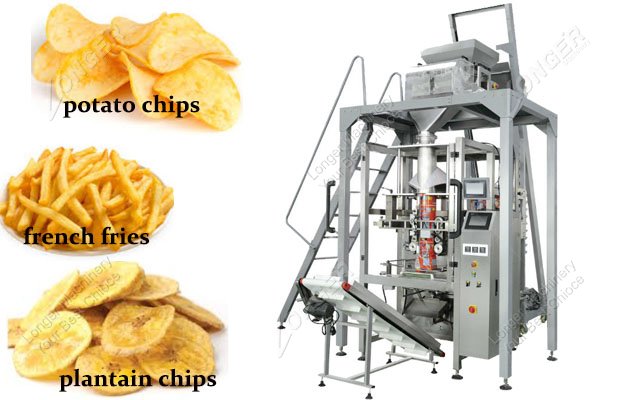 Automatic Plantain Chips Weighing An Packaging Machine