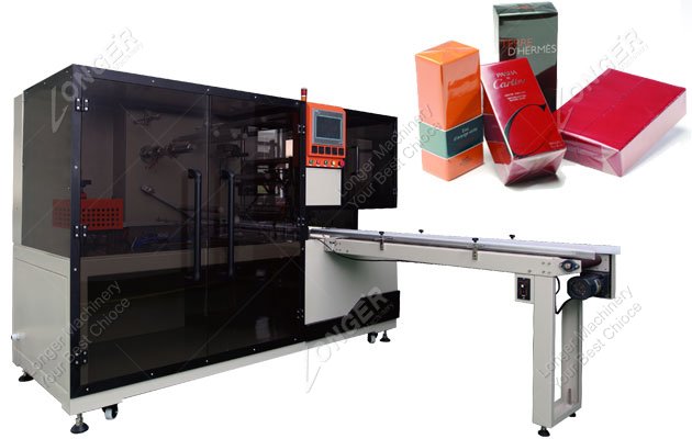 Industrial Fully Automatic Cellophane Wrapping Machine For Cosmetics Box