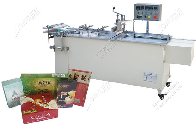 Semi Automatic Medicine Box Cellophane Packing Machine Manufacturer