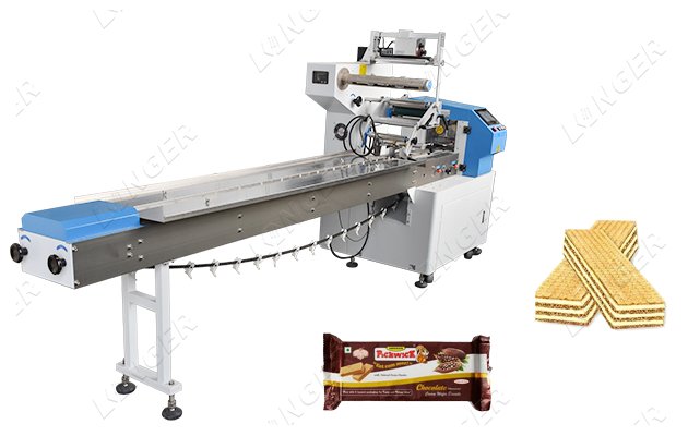 Automatic Chocolate Wafer Biscuit Packing Machine