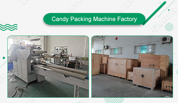 Candy packaging machine factory