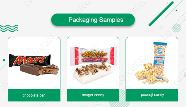Candy packaging samples