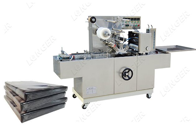 Easy CD&DVD Cellophane Wrapping Machine with Tear Tape