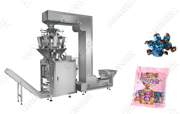 High Speed Toffee Candy Pouch Packing Machine