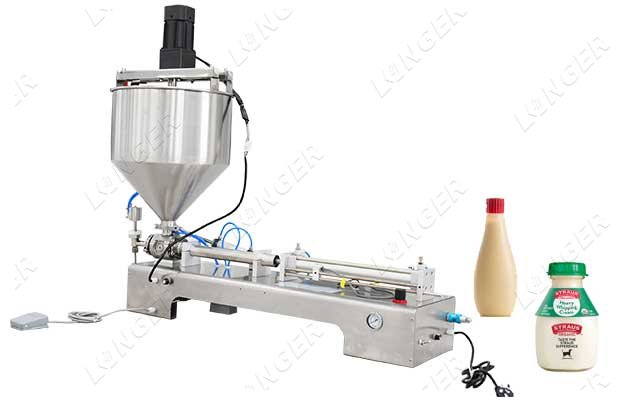 viscous liquid filling machine