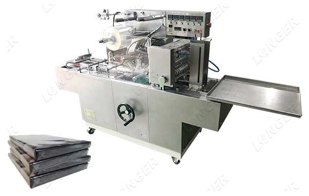 DVD wrapping machine