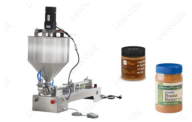 Thick paste filling machine